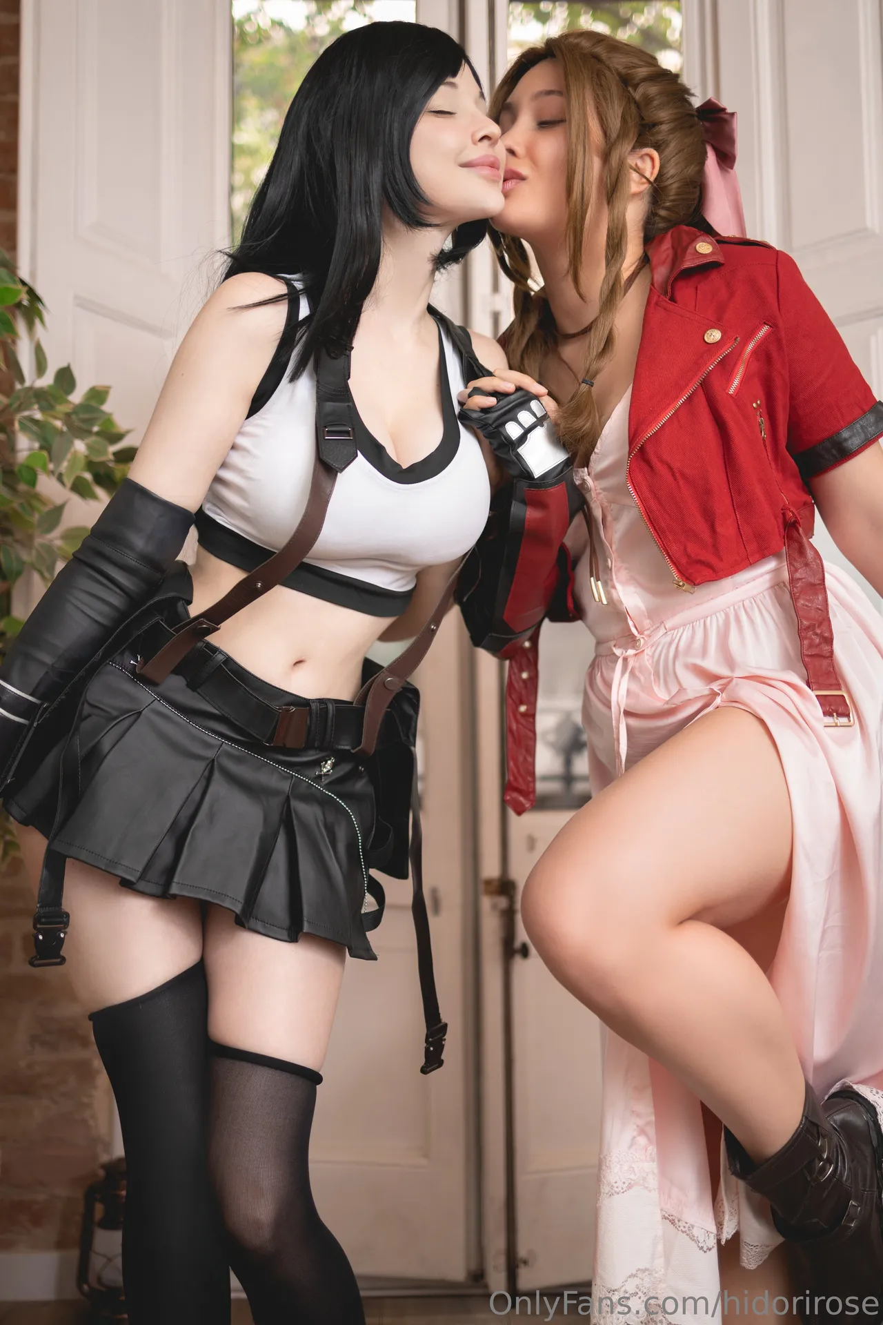 Hidori Rose &amp; Virtual Geisha - Tifa &amp; Aerith-erohere7.webp